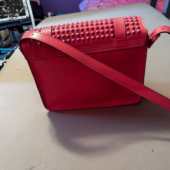 Dr. Martens Pink Studded Cambridge Satchel - Picture 11 of 16